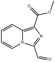 3-ForMyliMidazo[1,5-a]pyridine-1-carboxylic acid 结构式