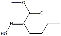 Methyl 2-(hydroxyiMino)hexanoate 结构式