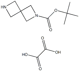 叔丁基2,6-二氮杂螺[3,3]庚烷-2-羧酸酯草酸盐盐 结构式