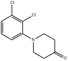 1-(2,3-dichlorophenyl)piperidin-4-one 结构式