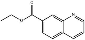 7-喹啉甲酸乙酯 结构式