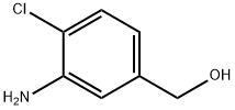 (3-氨基-4-氯苯基)甲醇 结构式