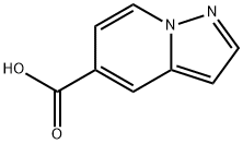 吡唑啉[1,5-A]吡啶-5-羧酸 结构式