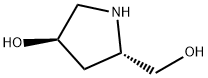 (3R,5S)-5-羟基甲基-3-吡咯烷醇 结构式