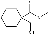 1-(羟甲基)甲基环己基甲酸 结构式