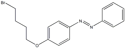 1-(4-(4-BroMobutoxy)phenyl)-2-phenyldiazene 结构式