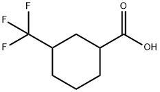 3-三氟甲基环己烷甲酸 结构式