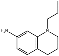 1-丙基-1,2,3,4-四氢喹啉-7-胺 结构式