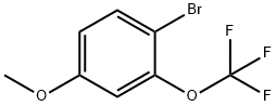 1-溴-4-甲氧基-2-(三氟甲氧基)苯 结构式