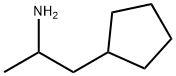 Α-METHYLCYCLOPENTANEETHANAMINE 结构式