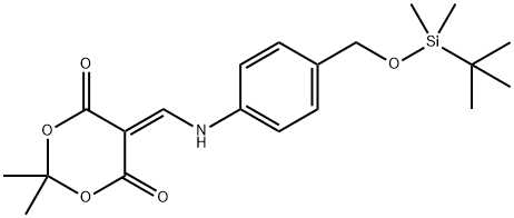 1,3-Dioxane-4,6-dione, 5-[[[4-[[[(1,1-diMethylethyl)diMethylsilyl]oxy]Methyl]phenyl]aMino]Methylene]-2,2-diMethyl-