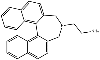 2-[(11BS)-3H-二萘并[2,1-C:1',2'-E]亚磷-4(5H)-基]乙基胺 结构式