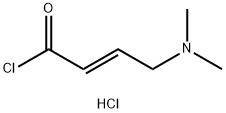 3-N,N-二甲氨基甲基丙烯酰氯盐酸盐 结构式