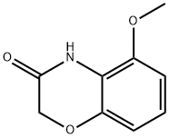 5-METHOXY-2H-BENZO[B][1,4]OXAZIN-3(4H)-ONE 结构式