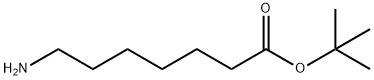 7-氨基庚酸叔丁酯 结构式
