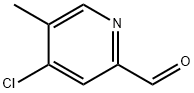 4-氯-5-甲基吡啶醛 结构式