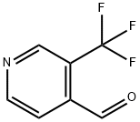 3-三氟甲基异烟醛 结构式