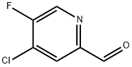 4-氯-5-氟吡啶甲醛 结构式