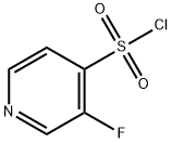 3-氟吡啶-4-磺酰氯 结构式