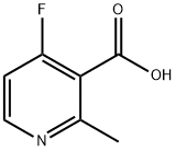 4-Fluoro-2-Methyl-nicotinic acid 结构式