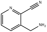 3-(AMINOMETHYL)PICOLINONITRILE 结构式