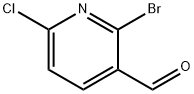 2-溴-6-氯烟醛 结构式