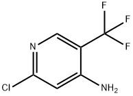 2-氯-5-(三氟甲基)吡啶-4-胺 结构式