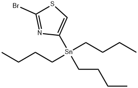 2-Bromo-5-(tributylstannyl)thiazole 结构式