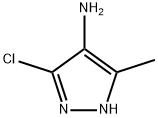5-Chloro-3-Methyl-4-aMino-1H-pyrazole 结构式