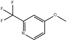 4-甲氧基-2-(三氟甲基)吡啶 结构式