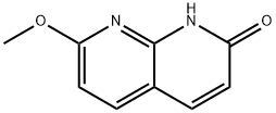 7-甲氧基-1,8-萘啶-2(1H)-酮 结构式