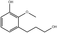 3-(3-羟基丙基)-2-甲氧基苯酚 结构式