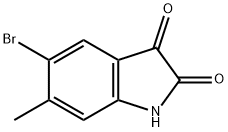 5-溴-6-甲基靛红 结构式