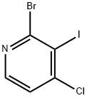 4-溴-2-氟-3-甲基吡啶 结构式