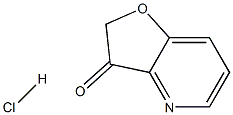 Furo[3,2-b]pyridin-3(2H)-one hydrochloride 结构式