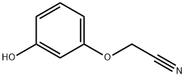 2-(3-羟基苯氧基)-乙腈 结构式