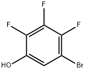 5-溴-2,3,4-三氟苯酚 结构式