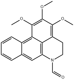 4,5-二氢-1,2,3-三甲氧基-6H-二苯并[DE,G]喹啉-6-甲醛 结构式