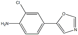 2-chloro-4-(oxazol-5-yl)aniline 结构式