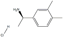 (R)-1-(3,4-二甲基苯基)乙胺盐酸盐 结构式