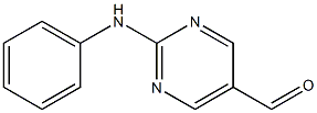 2-AnilinopyriMidine-5-carbaldehyde, 97% 结构式