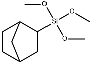 2-(三甲氧基甲硅烷基) - 二环[2,2,1]庚烷 结构式