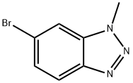 6-溴-1-甲基-1H-苯并[D][1,2,3]三唑 结构式