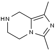 1,3-二甲基-5,6,7,8-四氢咪唑并[1,5-A]吡嗪 结构式