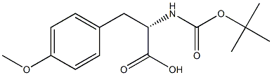 BOC-(S)-b-(p-Methoxyphenyl)alanine 结构式