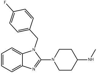咪唑斯汀杂质 结构式
