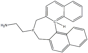 2-[(11BR)-3H-二萘并[2,1-C:1',2'-E]亚磷-4(5H)-基]乙基胺 结构式