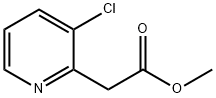 2-(3-氯吡啶-2-基)乙酸甲酯 结构式