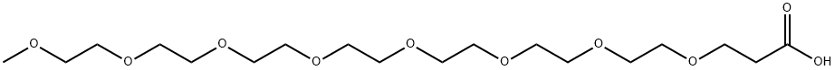 4,7,10,13,16,19,22,25-八氧杂二十六烷酸 结构式