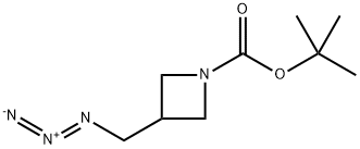 1-BOC-3-(叠氮甲基)吖啶 结构式